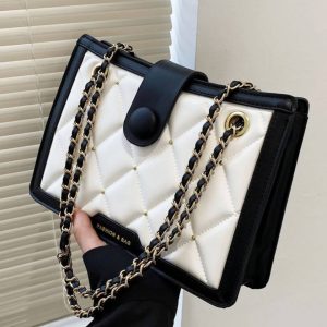 کیف Quilted Chain Square Bag