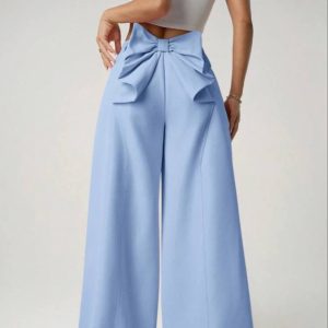 شلوار با طراحی پاپیونی