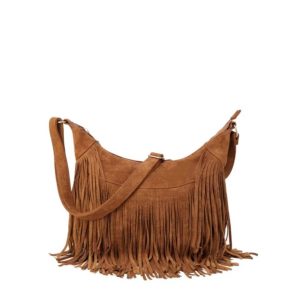 کیف زنانه هوبو با ریشه‌های تزئینی | Fringe Decor Hobo Bag