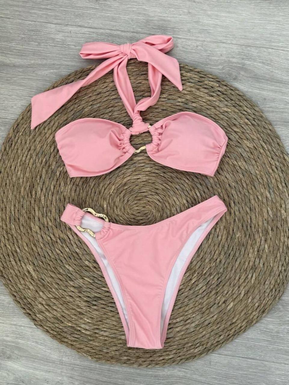 halter pink