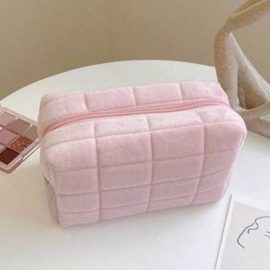 کیف آرایشی پلاشی | Plushy make up bag